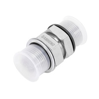 Raccord de transition hydraulique droit en acier inoxydable et acier au carbone Sanheng BSP avec joint torique fileté pour tuyau mâle