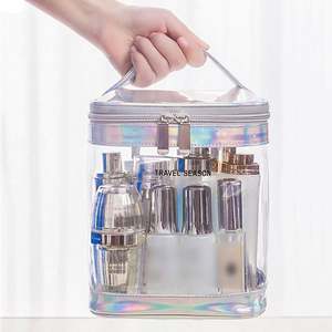 Multifunctional Transparent Makeup <b>Bag</b> Waterproof PVC <b>Wash</b> Storage <b>Bag</b> Large Capacity <b>Travel</b> Makeup <b>Bag</b> - Product Image 4