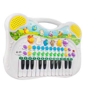 Cartoon Animal Musical Multifunction <b>Keyboard</b> <b>Electronic</b> <b>Keyboard</b> Toy Piano for Kids - Product Image 4