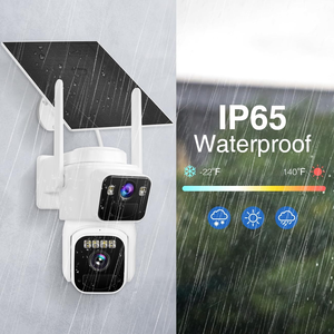 Kamera CCTV Solar <span class=keywords><strong>IP</strong></span> AI Outdoor AOV Lensa Ganda Baterai <span class=keywords><strong>WIFI</strong></span> Okam 4G Kamera Keamanan Rumah Penglihatan Malam Warna Penuh Kamera PTZ - Product Image 6