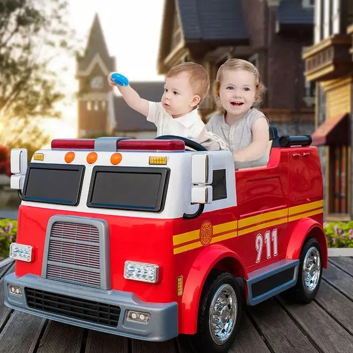 Two Seater 24V Electric Kids Ambulance Truck L120