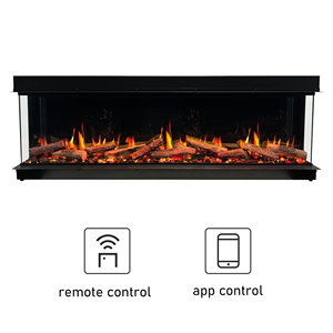 Caminetto Elettrico LCD Regolabile |   Effetto Fiamma HD |   Misure: 35", 40", 50", 60", 72" |   Arredamento Moderno per la Casa - Product Image 4