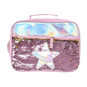 Bolsa Térmica Brillante para Niños con Forro de Papel de Aluminio y Diseño Reflectante Láser, Ideal para el Almuerzo Escolar, Frescura y Almacenamiento - Product Image 4