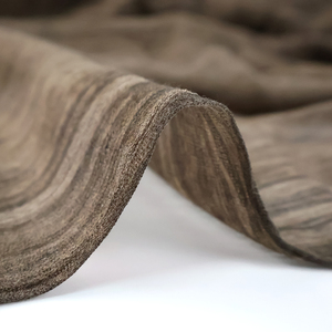 Hijab naturel tie-dye avec franges, écharpe en rayonne froissée et coton pour femmes musulmanes, châle islamique doux et fluide, vente en gros - Product Image 4