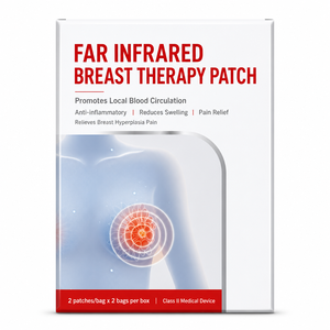 Parche Médico de Infrarrojos Lejanos para el Cuidado Mamario, Alivio de la Hiperplasia Mamaria, Terapia Calmante para el <span class=keywords><strong>Dolor</strong></span> de <span class=keywords><strong>Mastitis</strong></span> Persistente - Product Image 1
