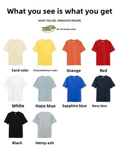 Fabricants de <span class=keywords><strong>t</strong></span>-shirts décontracté<span class=keywords><strong>s</strong></span> personnalisé<span class=keywords><strong>s</strong></span> pour hommes avec logo, 100% coton, impression <span class=keywords><strong>s</strong></span>érigraphique, tissu tricoté 170 grammes, coupe ample - Product Image 4