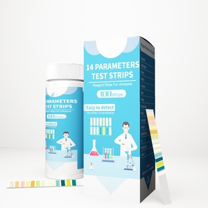 Bandelettes de test <span class=keywords><strong>urinaire</strong></span> de chimie <span class=keywords><strong>urinaire</strong></span> à 14 paramètres pour la créatinine URS-14, bandelettes réactives pour analyse d'urine - Product Image 6