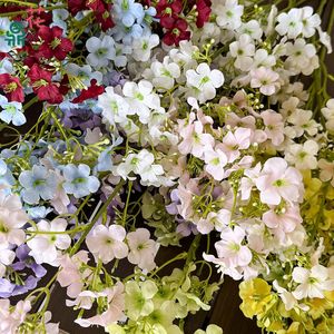 Bouquet de fleurs artificielles mixtes en soie, décoration de mariage, style luxueux - Product Image 3