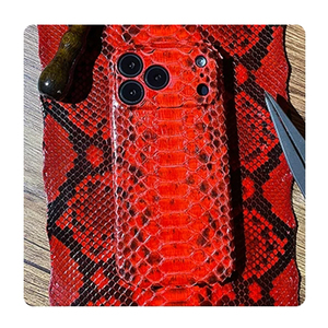 <span class=keywords><strong>เคส</strong></span>หนังงู<span class=keywords><strong>แท้</strong></span>สุดหรู ดีไซน์ใหม่ล่าสุด คุณภาพเยี่ยม สำหรับ iPhone 17 Pro 17 Pro Max พร้อมแม่เหล็ก - Product Image 1