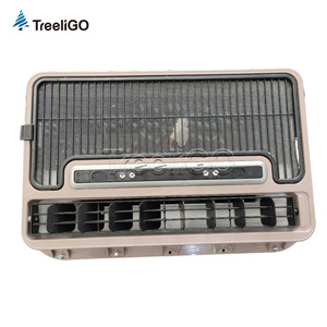 เครื่องปรับอากาศไฟฟ้าสำหรับรถยนต์ 12V 24V พัดลมคู่ สำหรับรถบรรทุก แอร์บางเฉียบ 2000W R134a แอร์ติดหลังคาสำหรับจอดรถ รุ่น EAC002.55 Tru - Product Image 2