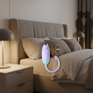 Jouet vibrant en forme de clitoris avec <span class=keywords><strong>fonctions</strong></span> de stimulation, recharge USB et applications connectées - Product Image 1