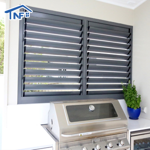 High Quality Security Aluminum Alloy Louver <strong>Window</strong> <strong>Shutter</strong> for Australian House Use-Horizontal Opening Pattern - Product Image 6