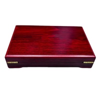 Boîte cadeau en bois pour insigne de médaille personnalisée, mallette de rangement pour dalles de pièces de monnaie, boîte de présentation de barre en or et argent de luxe