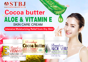 Roushun ca cao bơ Mặt Kem OEM OBM ODM nhãn hiệu riêng Aloe & Vitamin E ca cao bơ chăm sóc da kem - Product Image 3