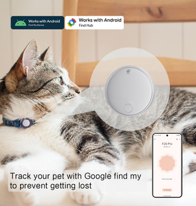 Mini thời gian thực <span class=keywords><strong>GPS</strong></span> Pet <span class=keywords><strong>Tracker</strong></span> 4G Mạng tròn toàn cầu thiết bị định vị hệ thống kép ISO và <span class=keywords><strong>Android</strong></span> định vị tìm thấy của tôi - Product Image 2