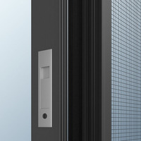 Ventana Corredera Horizontal de Aluminio con Diseño Estético Moderno y Aislamiento Térmico para Cocina, Hogar y Sala de Estar