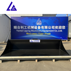 Công cụ xây dựng dày thép tấm Skid chỉ đạo tập tin đính kèm Skid chỉ đạo Scoop xô cho công trình xây dựng - Product Image 5