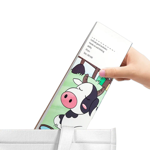 Bán buôn an toàn có thể tái chế Túi Bookmark trẻ em săn chắc đồ chơi Doodle màu nước cuốn sách sơn da và giấy bìa chất liệu - Product Image 4