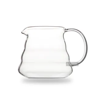 HIGHWIN Gotejador de café transparente para fabricação de cerveja com alto teor de borosilicato