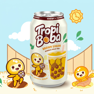 เวียดนาม ตรา TROPI POPI เครื่องดื่มนมรสป๊อปปิ้งโบบาแบบกระป๋อง 330 มล. - รับผลิตแบรนด์ส่วนตัว - ปรับแต่งสูตรได้ - ความหวาน 8% บริกซ์ - เหมาะสำหรับดื่ม 18 แก้ว - Product Image 1