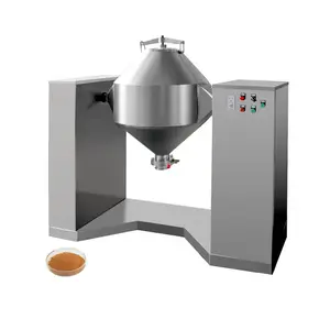 25L 50L 100L 200L 500L 1000L Mini Lab ganda/tunggal kerucut bubuk Mixer 25 Kg untuk kecil tes mesin