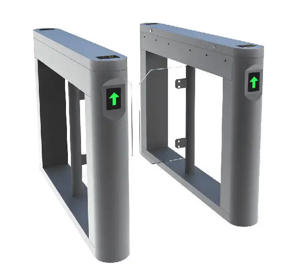 Moderno torniquete de la puerta de oscilación diseño automático de la barrera para la entrada y salida