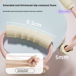 Wosweir 8 hình dạng Yoga ban nhạc sức đề kháng tập thể dục ban nhạc cuộn cho espalda phòng tập thể dục tập thể dục Yoga sức mạnh cánh tay vòng lặp ban nhạc cho tập thể dục - Product Image 3