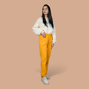 Jeggings personnalisés pour femmes en mélange de coton, coupe skinny, extensibles et doux, pour un usage quotidien, pantalon taille haute confortable et extensible pour femmes - Product Image 2