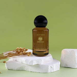 Flacon de parfum personnalisé avec logo, 50 ml, flocage <span class=keywords><strong>noir</strong></span>, flacon de parfum en verre avec pulvérisateur, étiquette métallique, flacon de parfum avec boîte, 30 ml, 100 ml - Product Image 4