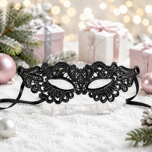 Masques de fête sexy en dentelle noire pour femmes pour masque de bal masqué, carnaval vénitien, bal de promo - Product Image 5