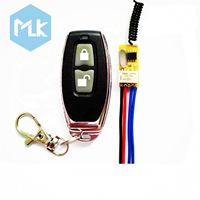 MLK 12V Remote Switch untuk Pintu Otomatis 315mhz RF Remote Control Pembelajaran Otomatis Pembuka Garasi Saklar Remote Control Tegangan Rendah
