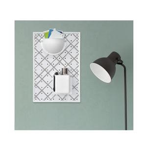 Kit d'accessoires pour organisateur mural en MDF perforé pour cuisine ou bureau, panneau perforé adhésif - Product Image 2