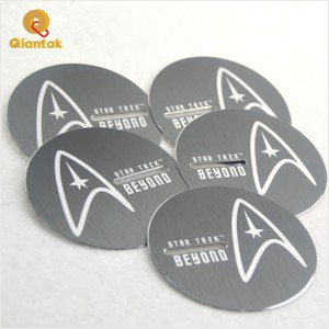 Segno del Logo in acciaio inossidabile in metallo artigianale in metallo distintivo placche e targhette con nome in alluminio targhette metalliche e targhetta - Product Image 1