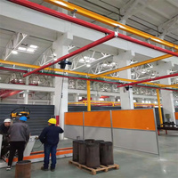 SEVENCRANE Kit de palan électrique 1,5t (1500kg) avec commande suspendue motorisée et système de rail modulaire pour usine intérieure et manutention de matériaux