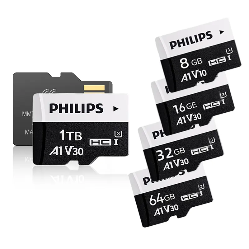 Carte flash pleine capacité 128 Go Tf Carte SD Logo personnalisé 8 Go 16 Go 32 Go 64 Go 128 Go 256 Go 512 Go Carte mémoire