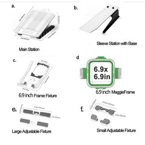 Plusieurs tailles MaggieFrame Magic Magnetic Mighty HoopTalent pour toutes les machines Brother et Baby Lock à 6 et 10 aiguilles - Product Image 2