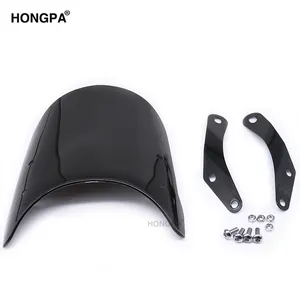 HONGPA Motorcycle Accessories Parts Windshield Front Windscreen Scooter For Dirt Bike Cafe Racer