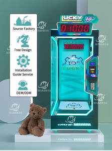 Máquina de Peluche <span class=keywords><strong>con</strong></span> Tijeras, Máquina de Garras para Juguetes de Peluche, Máquina de Juego de <span class=keywords><strong>Corte</strong></span> Individual <span class=keywords><strong>con</strong></span> Monedas, Venta Caliente de Fábrica MAKER - Product Image 5