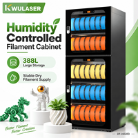 Armoire de déshumidification pour filament d'imprimante 3D avec tamis moléculaire, contrôle d'humidité zoné, double rangée pour PLA, PETG, ABS, TPU, Nylon, PVA, ASA