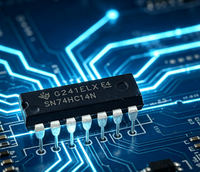 SN74HC14N DIP-14 Circuit intégré logique inverseur à déclencheur Schmitt hexagonal