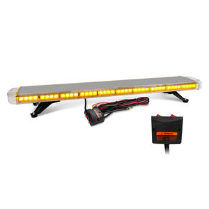 Feux de signalisation stroboscopiques pour voiture et camion, 47 pouces, 88 LED, longue rangée, état neuf, rouge, bleu, blanc, vert, ambre - Product Image 1