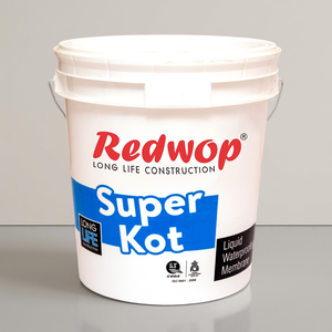 SUPERKOT Revêtement imperméable acrylique renforcé robuste avec additifs pour mur de toit de terrasse longue durée de haute qualité - Product Image 3
