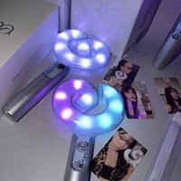Bâtons lumineux personnalisés pour le soutien des groupes Kpop, contrôle sans fil, bâton lumineux de concert, RGB, B t s, Ar m Y Bomb officiel, OEM