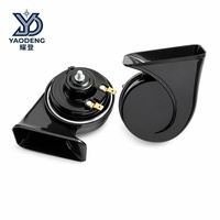 Klakson Siput Universal 12V 24V 125dB Super Keras Tahan Air untuk Truk Jeep Off-road Sepeda Motor Speaker Kendaraan