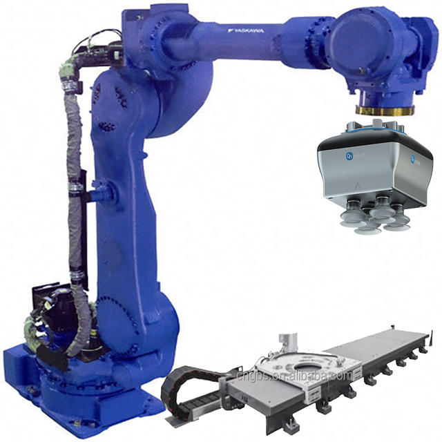 YASKAWA Industrial Robot MPL 100 Six-axis Robotic Arm OnRobot Gripper YRC1000 Controller Cabinet for Loading/Unloading High