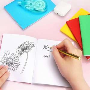 Cuadernos Personalizables A5/A6 en Blanco, Tapa Blanda Gruesa con Encuadernación Cosida, Diarios Publicitarios con Impresión de Logotipo - Product Image 5