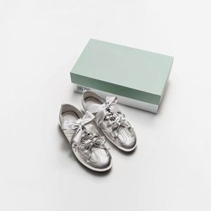 Zapatillas Retro de Mujer con Suela Suave de Cuero, Estilo Forrest Gump, Planas, Casuales, con Cordones, Nueva Colección Primavera 2026 - Product Image 6