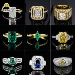 Кольцо для помолвки из цельного золота 14к/18к с выращенным в лаборатории бриллиантом IGI (от 1 до 3 карат), овальной огранки, CVD/HPHT - Product Image 6