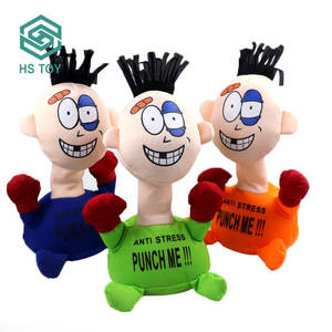 HS Boneco de Pelúcia Interativo Engraçado Que Grita Para Alívio de Estresse com Ventosa <span class=keywords><strong>Punch</strong></span> Me - Product Image 3