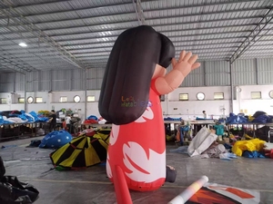 Modelo Inflable <span class=keywords><strong>Gigante</strong></span> Personalizado de la Personaje de Dibujos Animados <span class=keywords><strong>Lilo</strong></span>, Personaje Inflable para Promoción de Festivales - Product Image 6